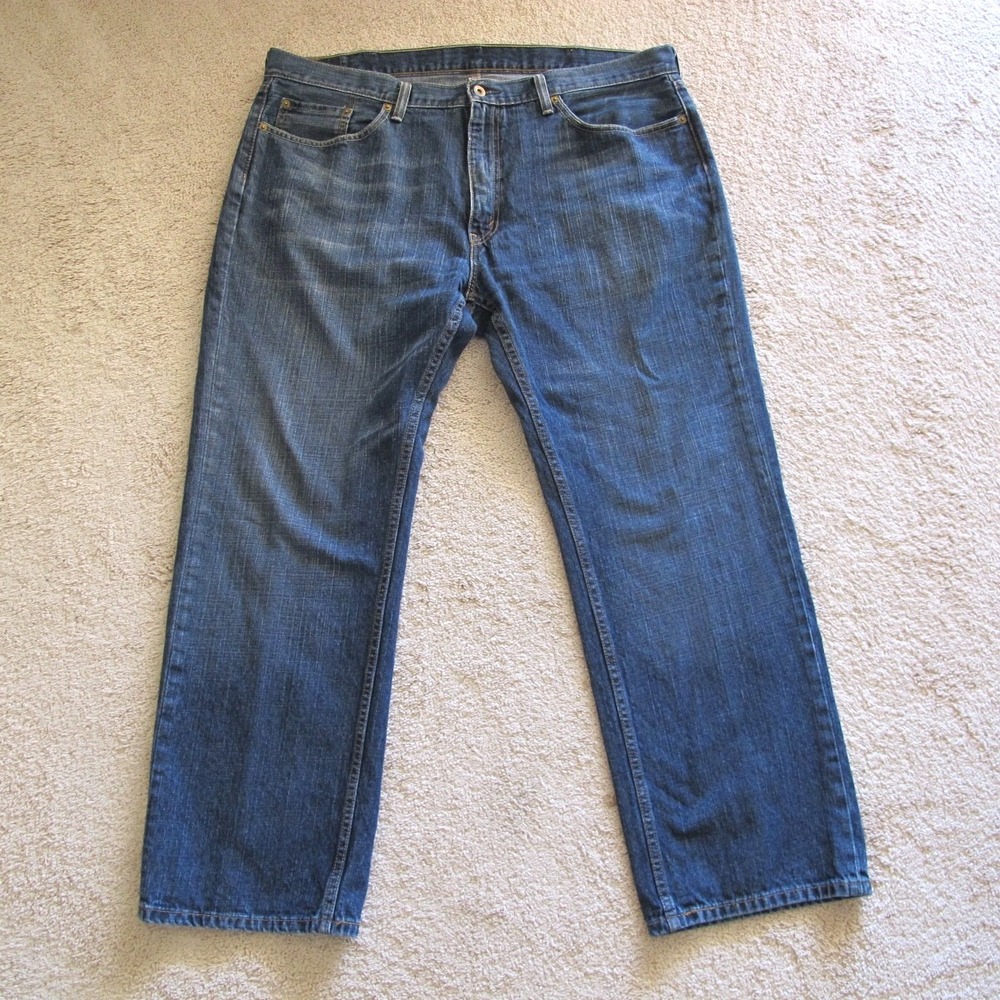 Levi's 559 Relaxed Fit Straight Leg Blue Denim Jeans Men's Size 40 x 30